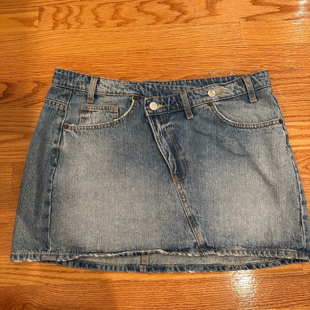 Zara Denim Mini Skirt